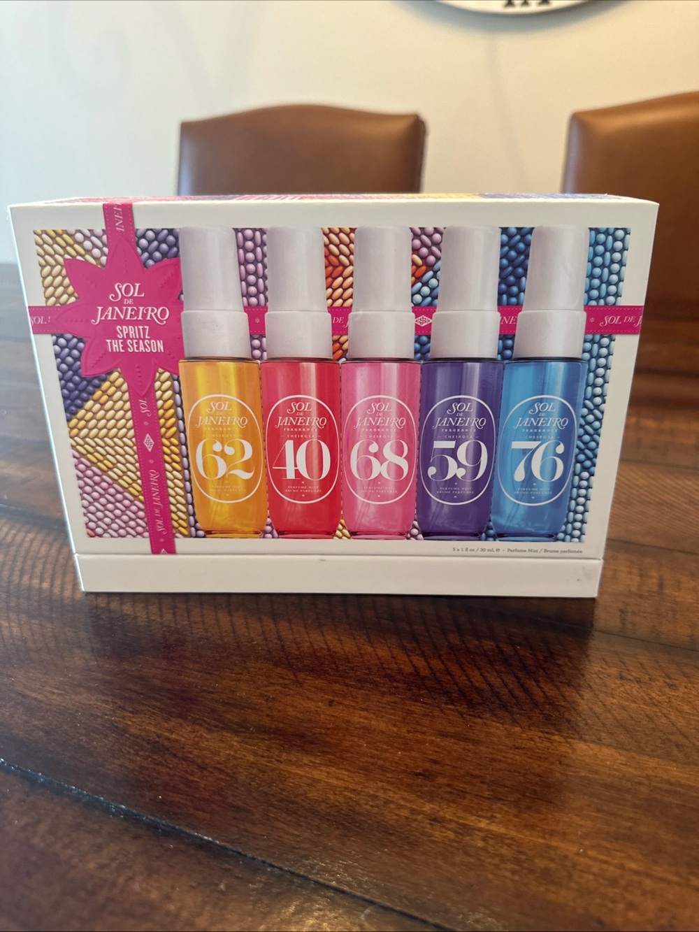 Sol de Janeiro Fragrance Mist Set - Yellow, Red, Pink, Purple, Blue